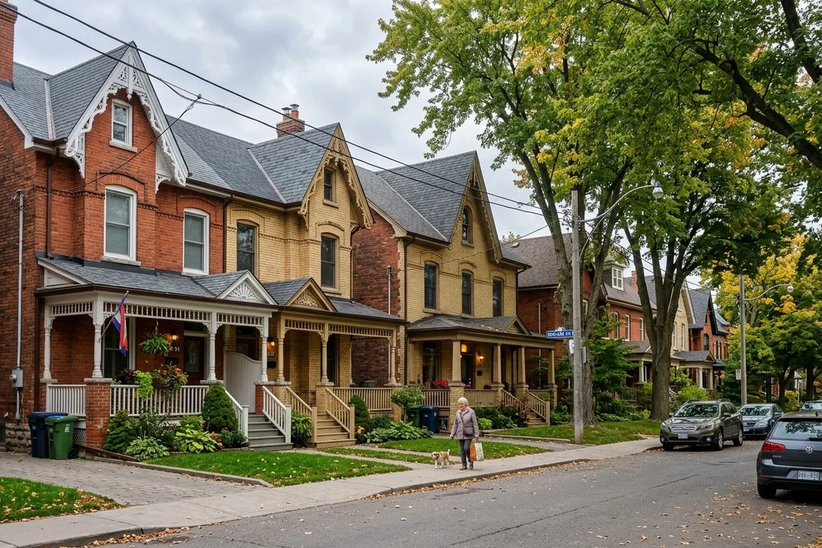 Typical The Annex housing stock and electrical environment