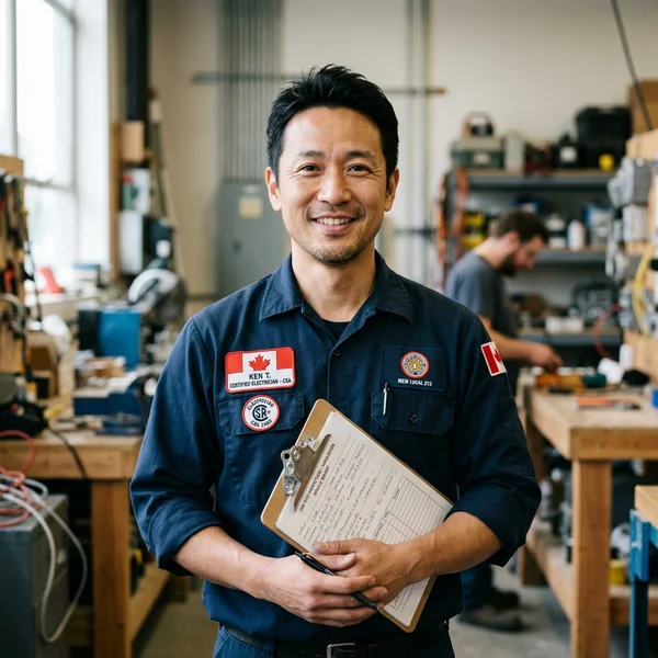 Headshot of Michael Chen, Licensed Master Electrician