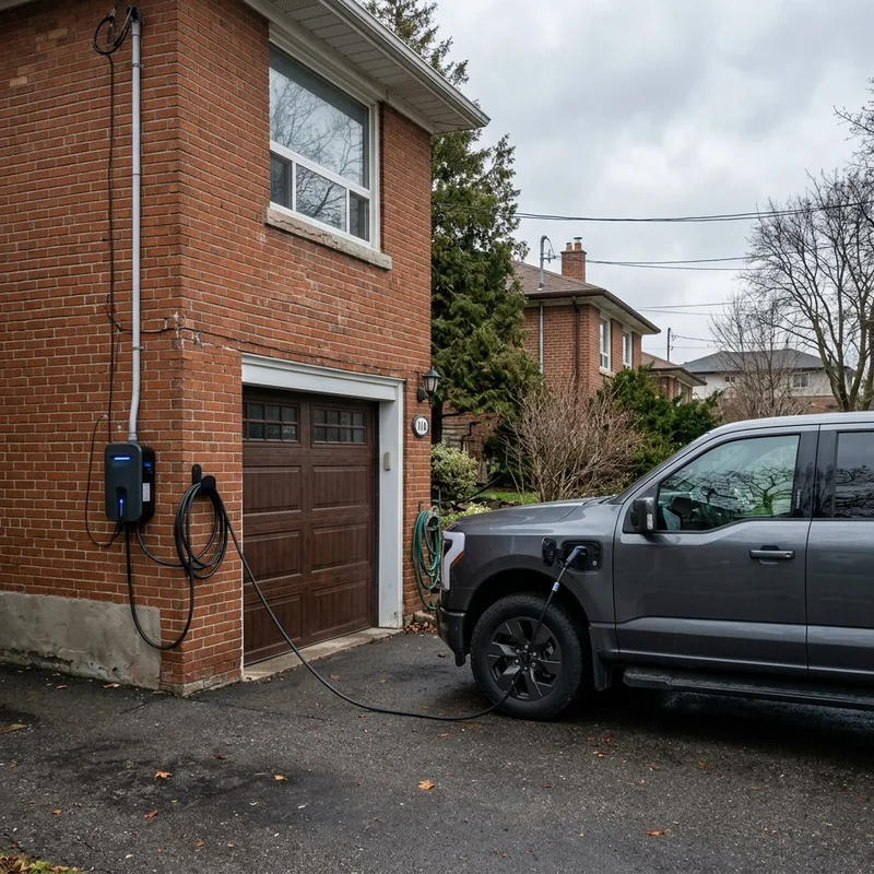 EV Charger Installation project example