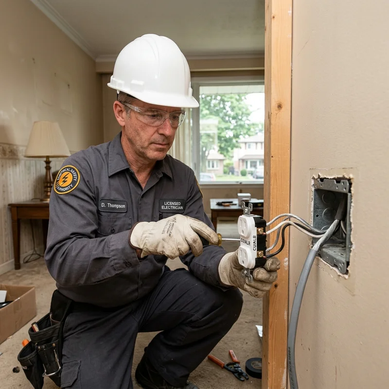 Aluminum Wiring Remediation project example