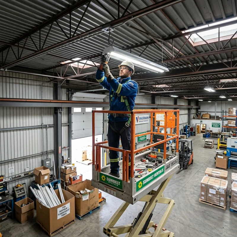 Commercial Electrical project example