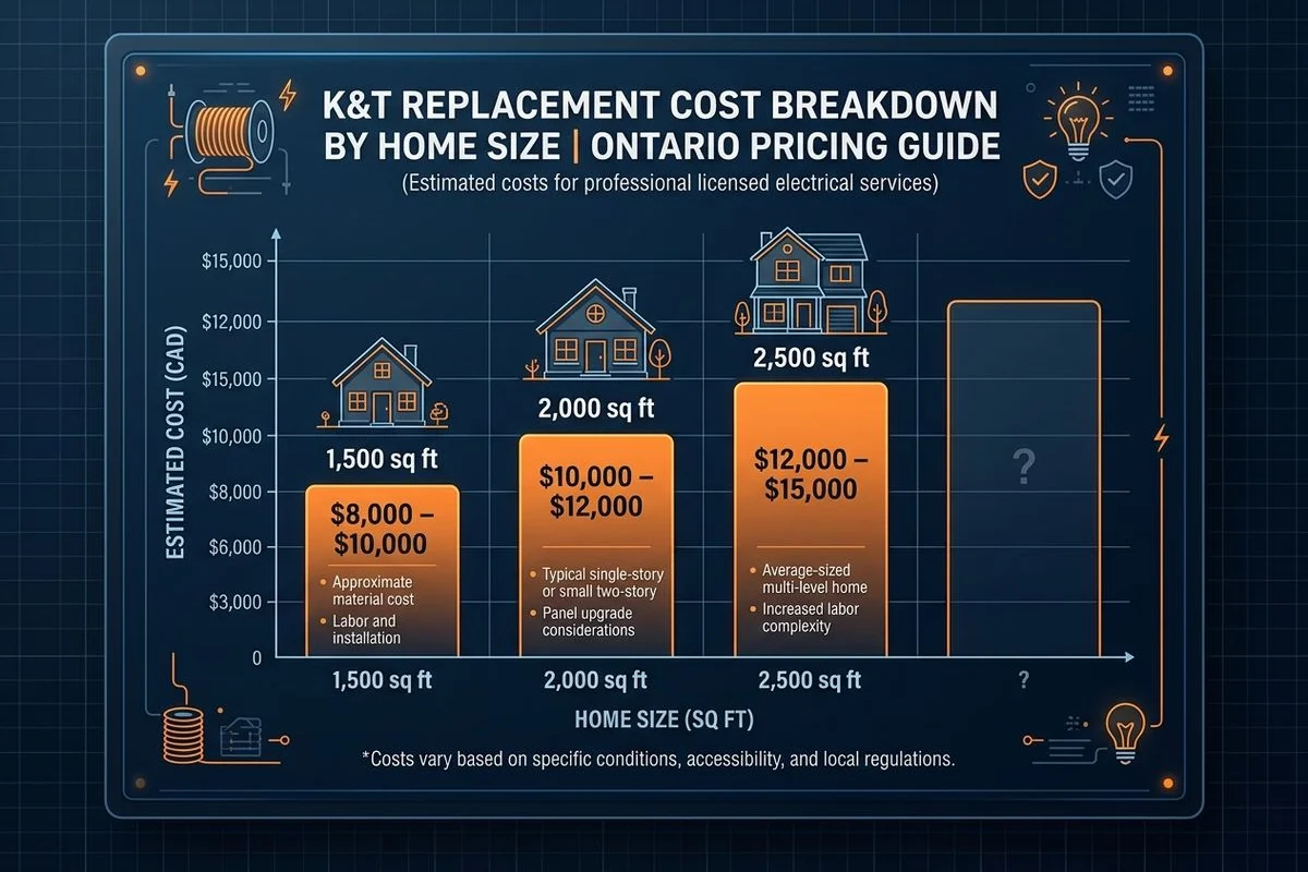 Cost breakdown by home size: 1500/2000/2500/3000+ sq ft ranges