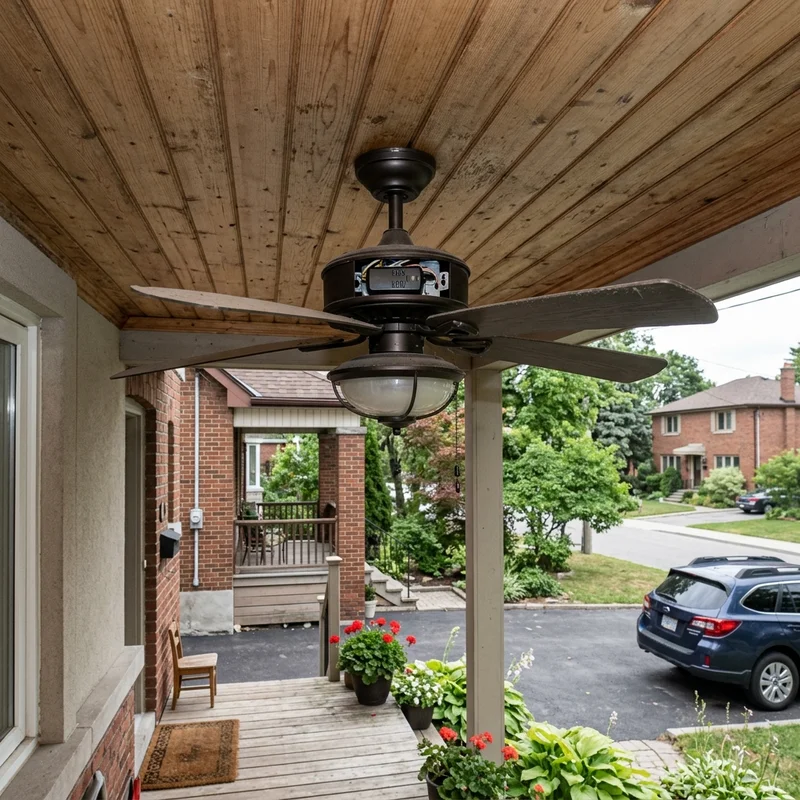 Ceiling Fan Installation project example