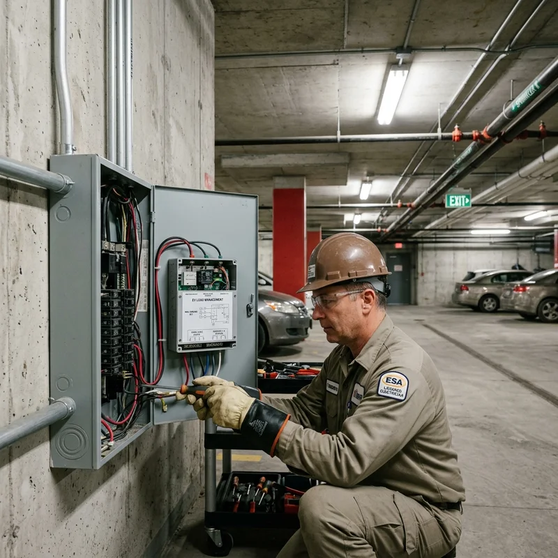 EV Charger Installation project example
