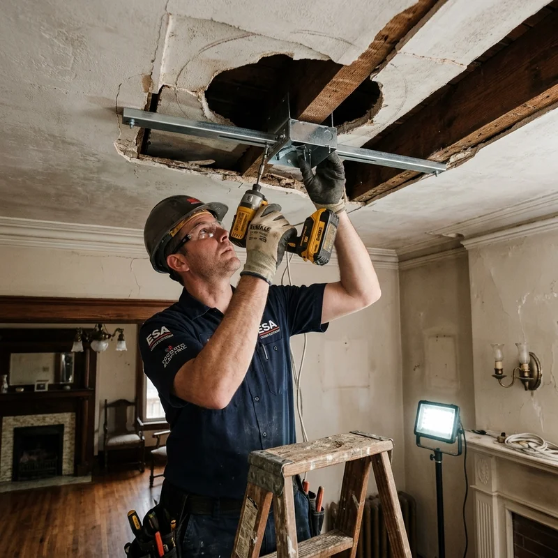 Ceiling Fan Installation project example