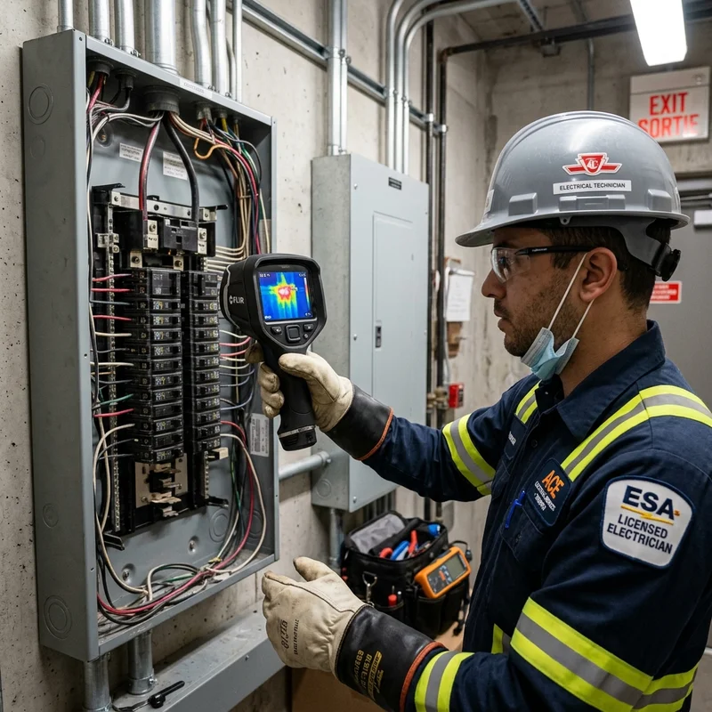 Commercial Electrical project example