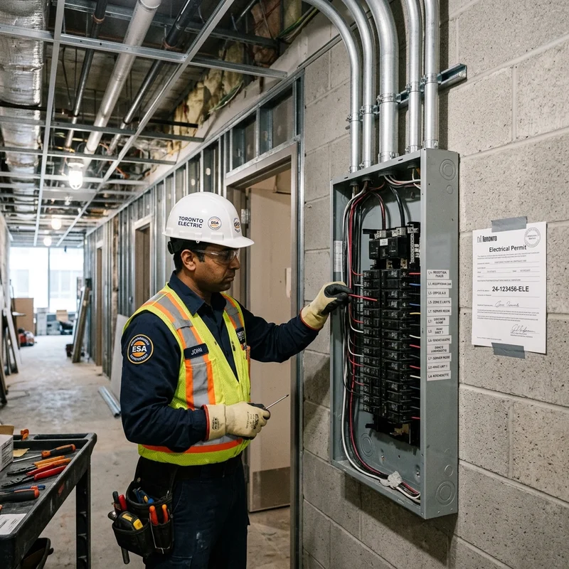 Commercial Electrical project example
